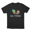 Bad Friends Bones Heads Unisex T Shirt Black