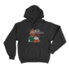 Bad Friends Hairy Namaste Unisex Hoodie Black