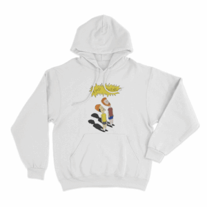 Bobby Andrew Unisex Hoodie White