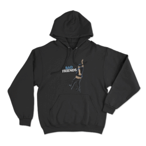 Bobby Falling Unisex Hoodie Black