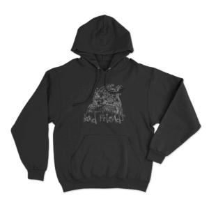 Fear And Loathing Unisex Hoodie Black