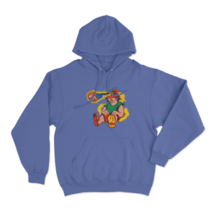Hothead Unisex Hoodie Blue